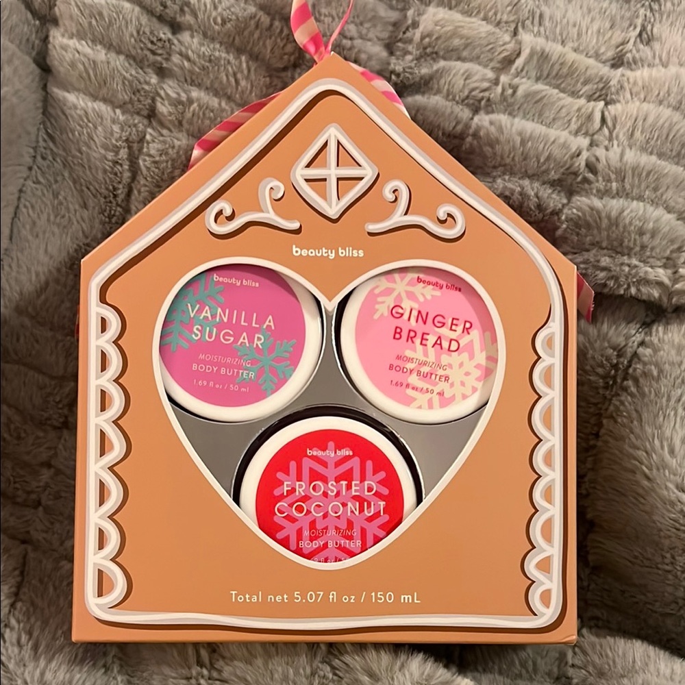 Holiday Body Butter Set - Vanilla Sugar, Gingerbread, Frosted Coconut